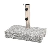 vidaXL Pied de parasol Granit Rectangulaire 25 kg