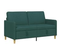 vidaXL Sofa avec Rangement Vert foncé 152 x 78 x 87 cm Polyester