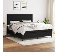 VIDAXL Sommier 180x200 cm noir