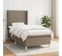 vidaXL Sommier à lattes 90x190 cm - Taupe
