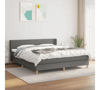 VIDAXL Sommier à lattes avec matelas 160x200 cm