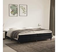 vidaXL Sommier à lattes avec matelas 200x200 cm Velours