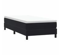vidaXL Sommier à lattes de lit sans matelas noir 80x210 cm velours