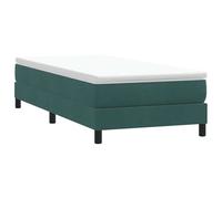 vidaXL Sommier à lattes de lit sans matelas vert foncé 80x210 cm