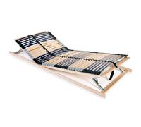 VIDAXL Sommier à lattes sans matelas 80x200 cm