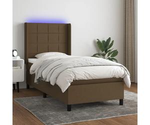 vidaXL Sommier LED 80x200 cm marron