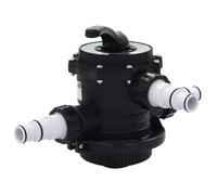 vidaXL Soupape à multi-voies pour filtre à sable ABS 1,5"" 6 voies