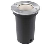 vidaXL Spot de sol Lampe de sol Lampes encastrées dans le sol, rondes, set de 3 pièces