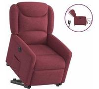 vidaXL Fauteuil Inclinable Électrique Bordeaux