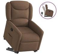 VidaXL Fauteuil Inclinable Marron