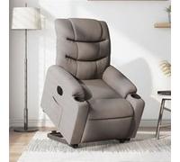 vidaXL Fauteuil Inclinable Électrique - Taupe