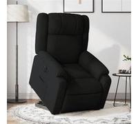vidaXL Fauteuil inclinable noir