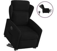 VidaXL Fauteuil inclinable - Noir