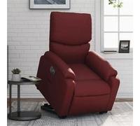 vidaXL stoel électrique similicuir bordeaux Rouge G