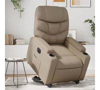 Vidaxl Fauteuil Inclinable Électrique Cappuccino Similicuir