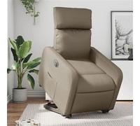 vidaXL Fauteuil inclinable électrique - Cappuccino