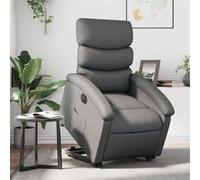 vidaXL Fauteuil inclinable électrique - Gris