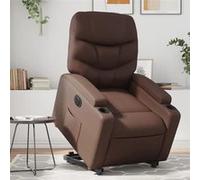 vidaXL Fauteuil Inclinable - Marron Similicuir