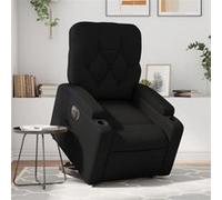 vidaXL stoel électrique similicuirnoir Noir G