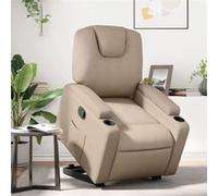 vidaXL - Fauteuil inclinable - Cappuccino
