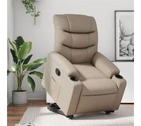 vidaXL Fauteuil Relax - Cappuccino Similicuir
