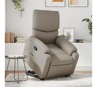 vidaXL stoel similicuir cappuccino Marron G