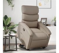 vidaXL Fauteuil inclinable Cappuccino