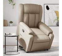 vidaXL Fauteuil inclinable - Cappuccino