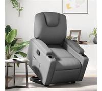 vidaXL Fauteuil inclinable - Gris