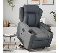 Fauteuil inclinable gris vidaXL
