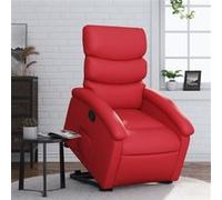 vidaXL stoel similicuir rouge Rouge G