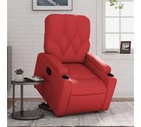 vidaXL Fauteuil inclinable - Rouge
