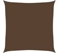 vidaXL Store 160 g/m² brun 7x7 m HDPE