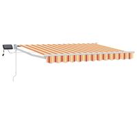 vidaXL Store à bras articulés manuel avec LED multicolores 3 x 2 m