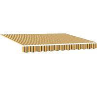 vidaXL Store à rallonge multicolore 300 x 250 cm en tissu et aluminium