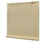 vidaXL Store à rouleau Bambou naturel 120 x 160 cm
