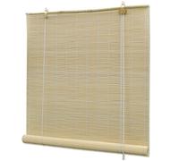 vidaXL Store à rouleau bambou naturel 140 x 160 cm