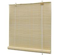 vidaXL Store Enrouleur Bambou Naturel 140x160 cm Pare-Vue Pare-Soleil Maison