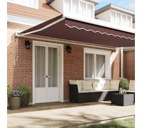 vidaXL Store automatique brun 500x300 cm