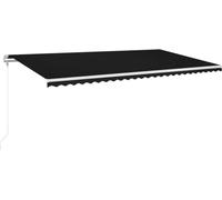 vidaXL Auvent rétractable automatique 600x350 cm Anthracite