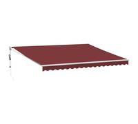 vidaXL Store automatique rouge bourgogne 450x300 cm