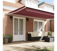 vidaXL Store automatique rouge bourgogne 500x300 cm