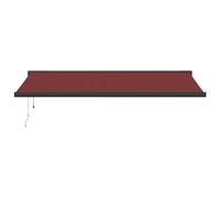 vidaXL Store automatique rouge bourgogne 500x300 cm