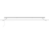 vidaXL Store coulissant beige 400 x 300 cm en polyester et aluminium