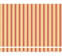 vidaXL Store coulissant jaune 300 x 250 cm en polyester et aluminium