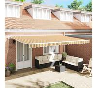 vidaXL Store coulissant multicolore 500 x 300 x 165 cm