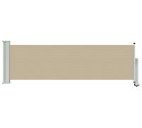 vidaXL, store de balcon, 80 x 300 cm, 100% polyester, fer, acier