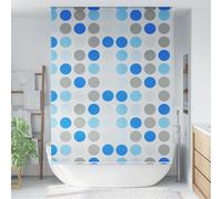 vidaXL Store de douche 160x240 cm motif circulaire