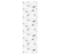 vidaXL Store de Douche - 60 x 240 cm - Motif Feuilles
