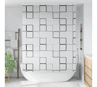 vidaXL Store enrouleur de douche avec cassette – Largeur tissu 146 cm